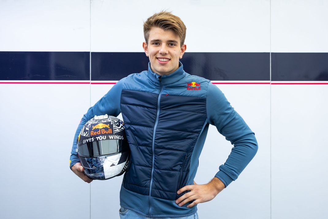 Tim Tramnitz gehört dem Nachwuchsprogramm von Red Bull an und träumt von der Formel 1 