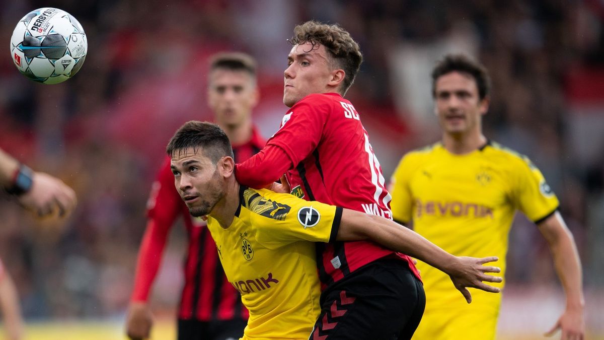 Luca Waldschmidt (r.) erzielte das Tor zum 1:1