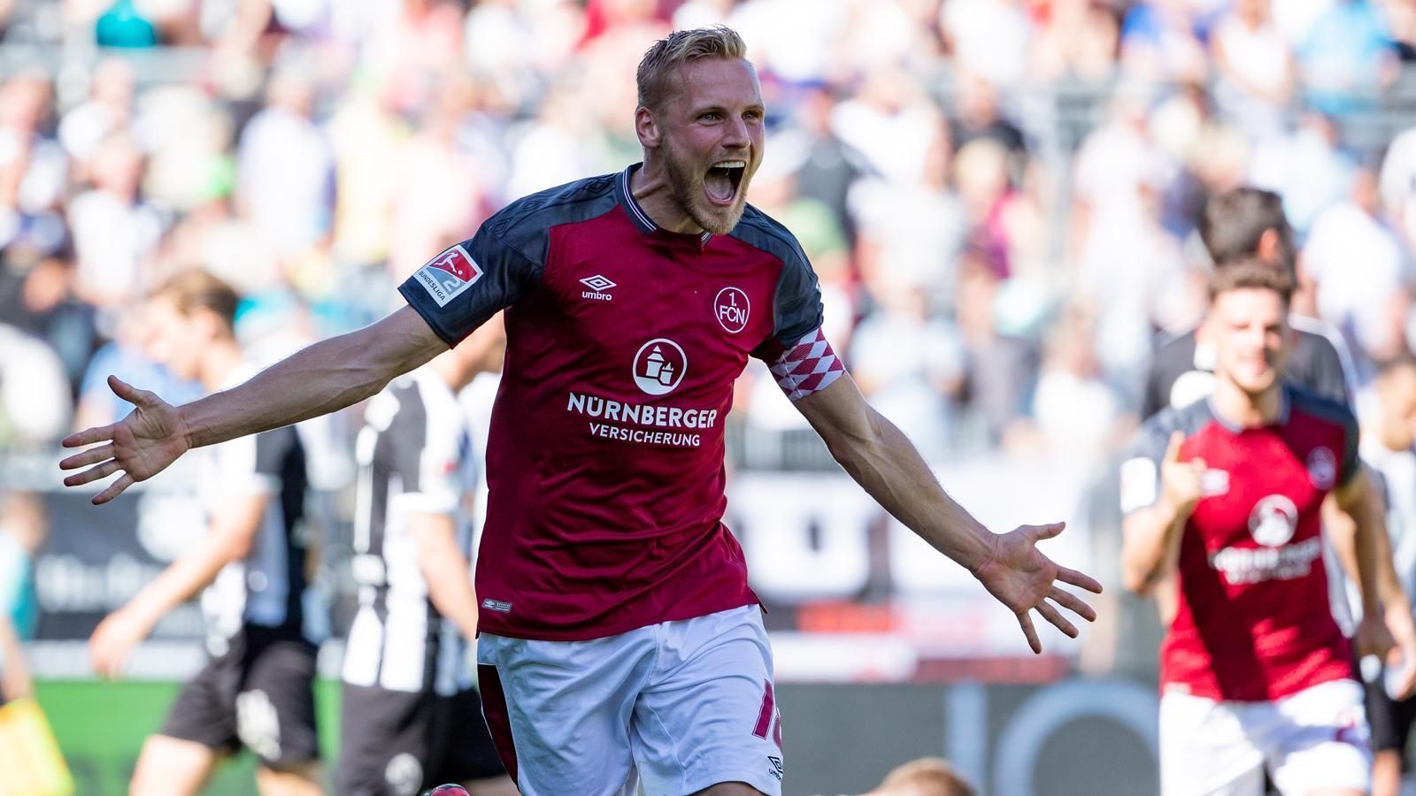 
                <strong>1. FC Nürnberg: Hanno Behrens</strong><br>
                Im Team seit: Juli 2015Kapitän seit: 2017
              