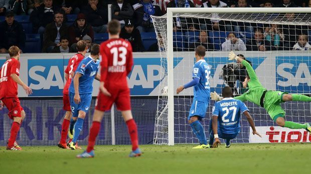 
                <strong>Stefan Kießling</strong><br>
                Eine etwas andere Kuriosität: Stefan Kießling köpft gegen Hoffenheim am Tor vorbei, der Ball landet aber trotzdem im Netz. Ein Phantom-Tor!
              