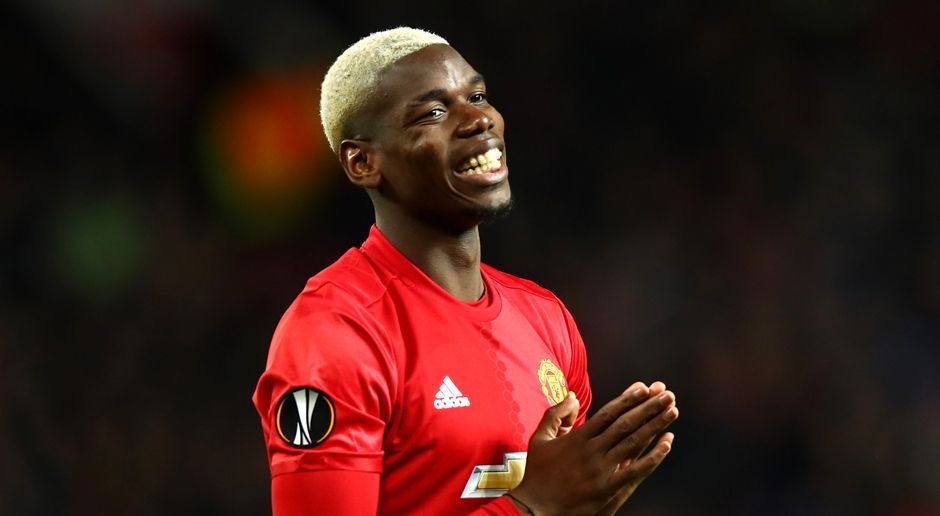 
                <strong>Paul Pogba</strong><br>
                Mittelfeld: Paul Pogba (Manchester United)
              
