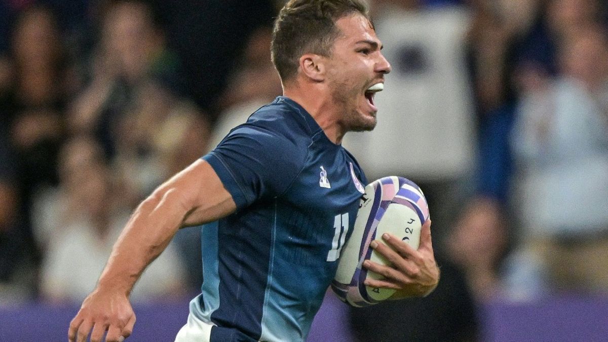 Mit &quot;Les Bleus&quot; auf Medaillenkurs: Antoine Dupont