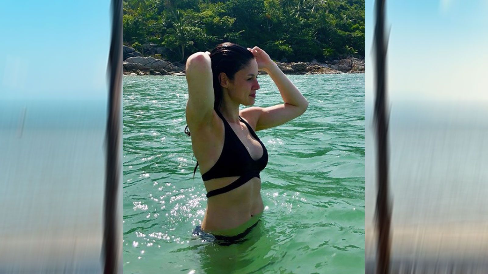 
                <strong>So sexy ist Marie Lang</strong><br>
                Urlaubsgrüße aus Thailand! Kickbox-Schönheit Marie Lang tankt ihren Akku in Fernost auf. Und wir dürfen uns an solchen Bildern erfreuen.
              