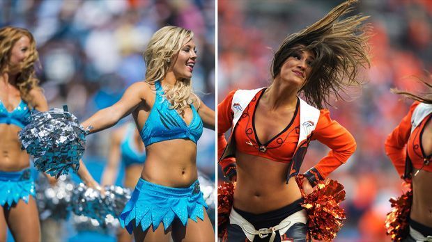 
                <strong>Panthers und Broncos im Cheerleader-Vergleich</strong><br>
                Im Levi's Stadium der San Francisco 49ers treffen am Wochenende nicht nur die beiden besten Teams der NFL aufeinander (Super Bowl, 7. Februar, ab 23:15 Uhr live in SAT.1 und auf ran.de). Die Carolina Panthers und die Denver Broncos bringen auch ihre Cheerleader mit nach Santa Clara. ran.de stellt die beiden Tanzgruppen vor und zieht einen Vergleich.
              