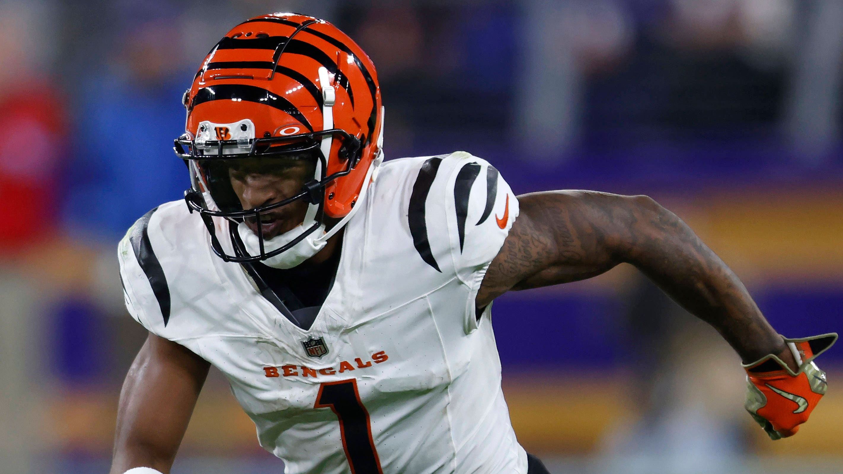 <strong>Offense (Team 1)</strong><br>Ja’Marr Chase<br>Team: Cincinnati Bengals<br>Position: Wide Receiver