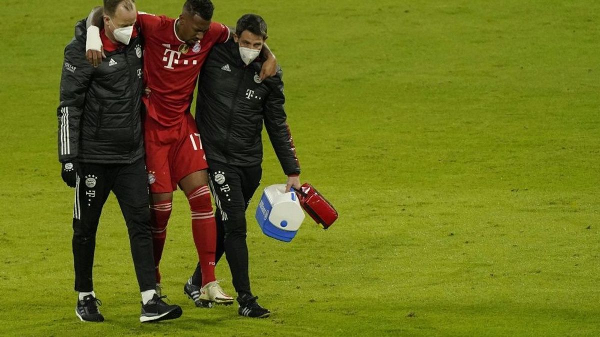 Jerome Boateng hat nur eine leichte Verletzung erlitten