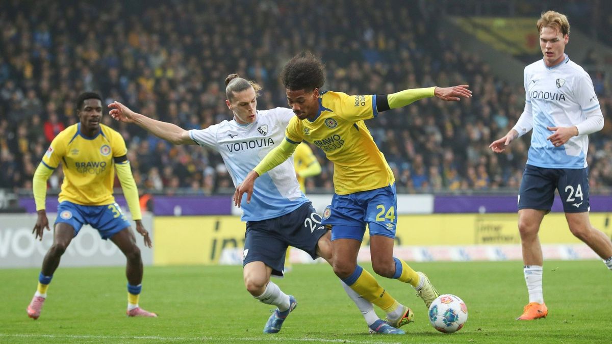 Kellerduell zwischen Braunschweig und Bochum