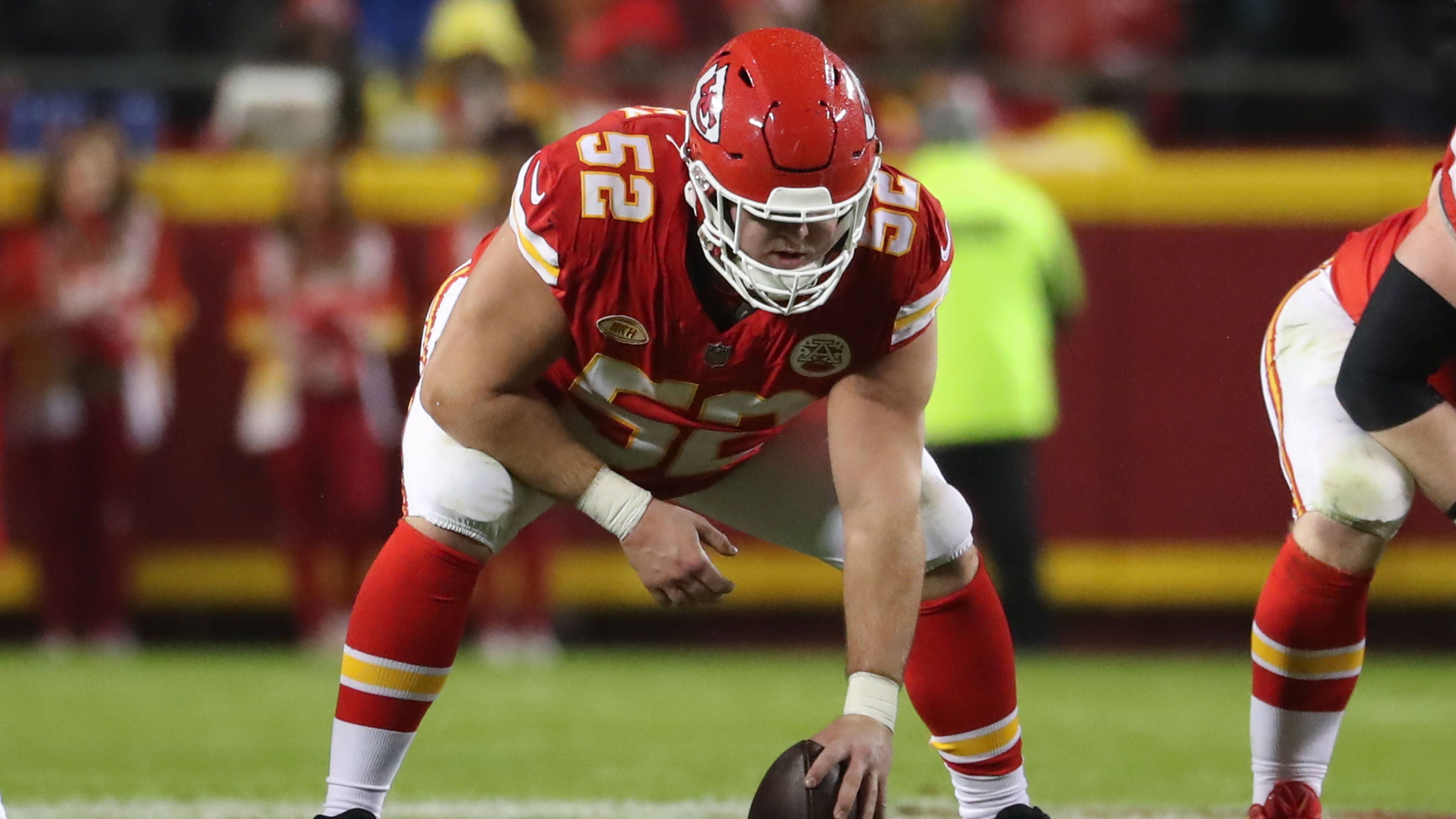 <strong>Platz 24: Creed Humphrey (Kansas City Chiefs)</strong><br>- 25 Jahre<br>- Center<br>- Statistiken 2023: 4 Sacks zugelassen