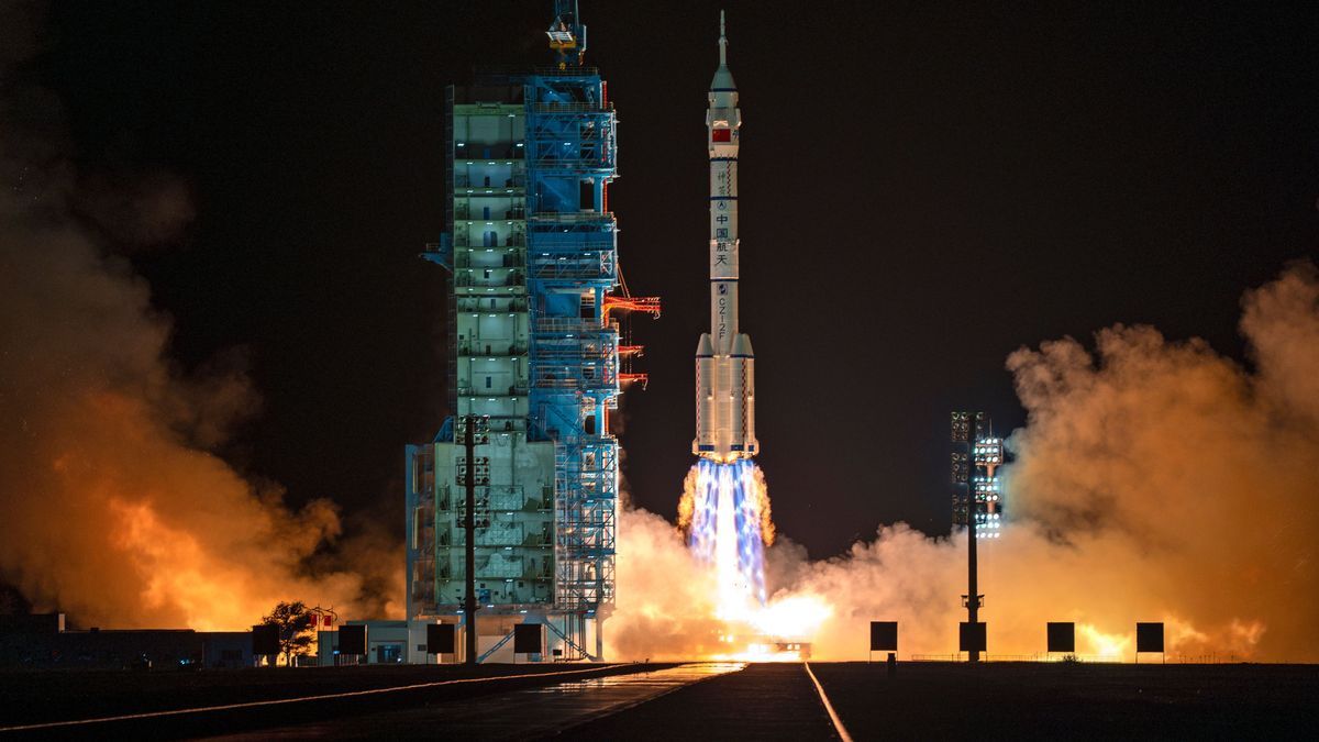 China hat eine neue Crew zu seiner Weltraumstation Tiangong geschickt.