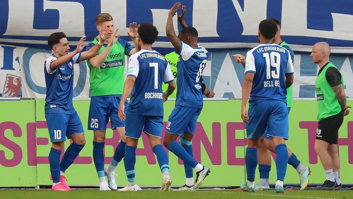 Magdeburg feiert Klassenerhalt 