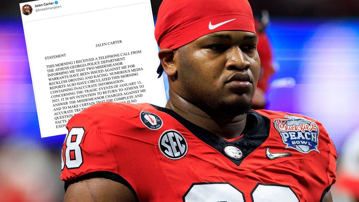 Jalen Carter Haftbefehl