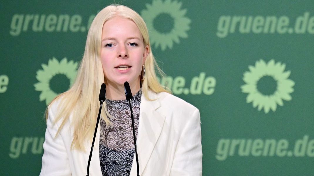 Die Vorsitzende der Grünen Jugend, Jette Nietzard