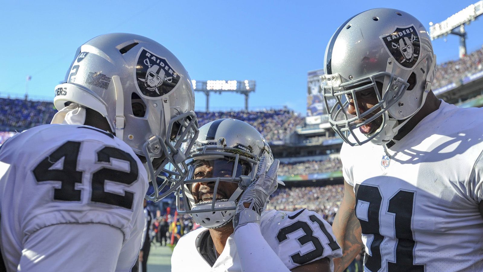 
                <strong>Oakland Raiders</strong><br>
                Gesamtstärke: 80Defense Rating: 74Offense Rating: 82
              