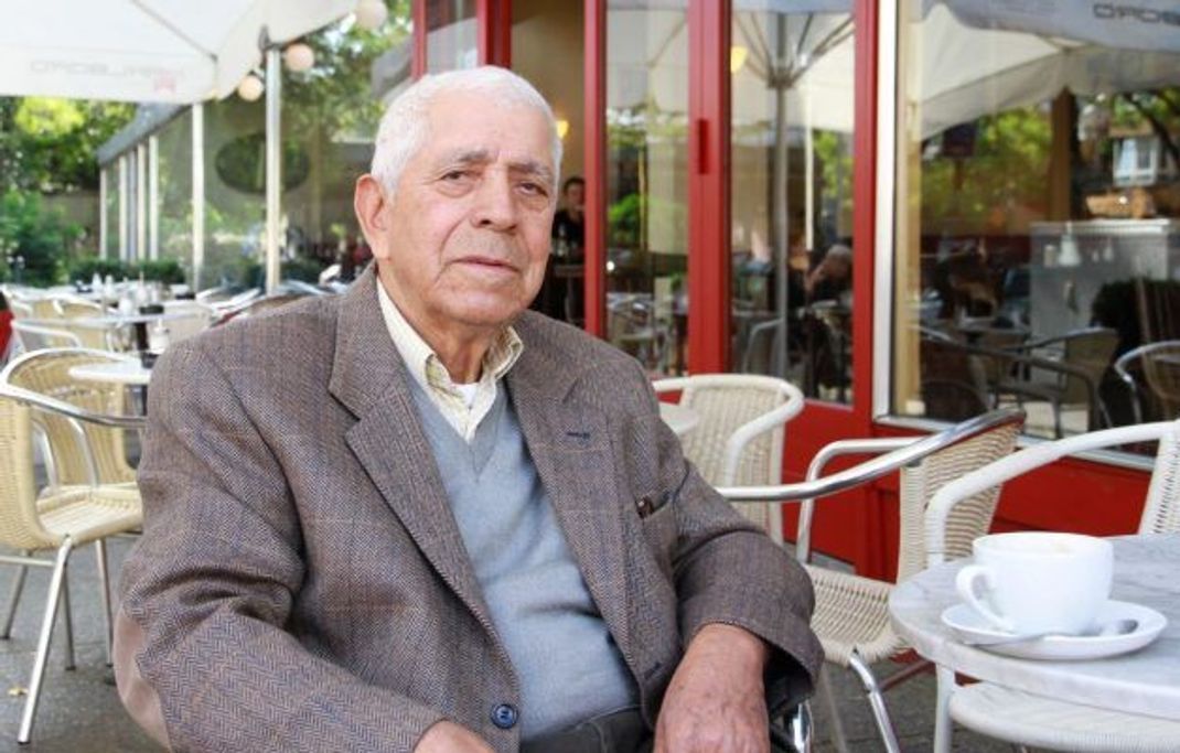 Döner-Erfinder Kadir Nurman (* 1933 in Anatolien, † 2013 in Berlin)