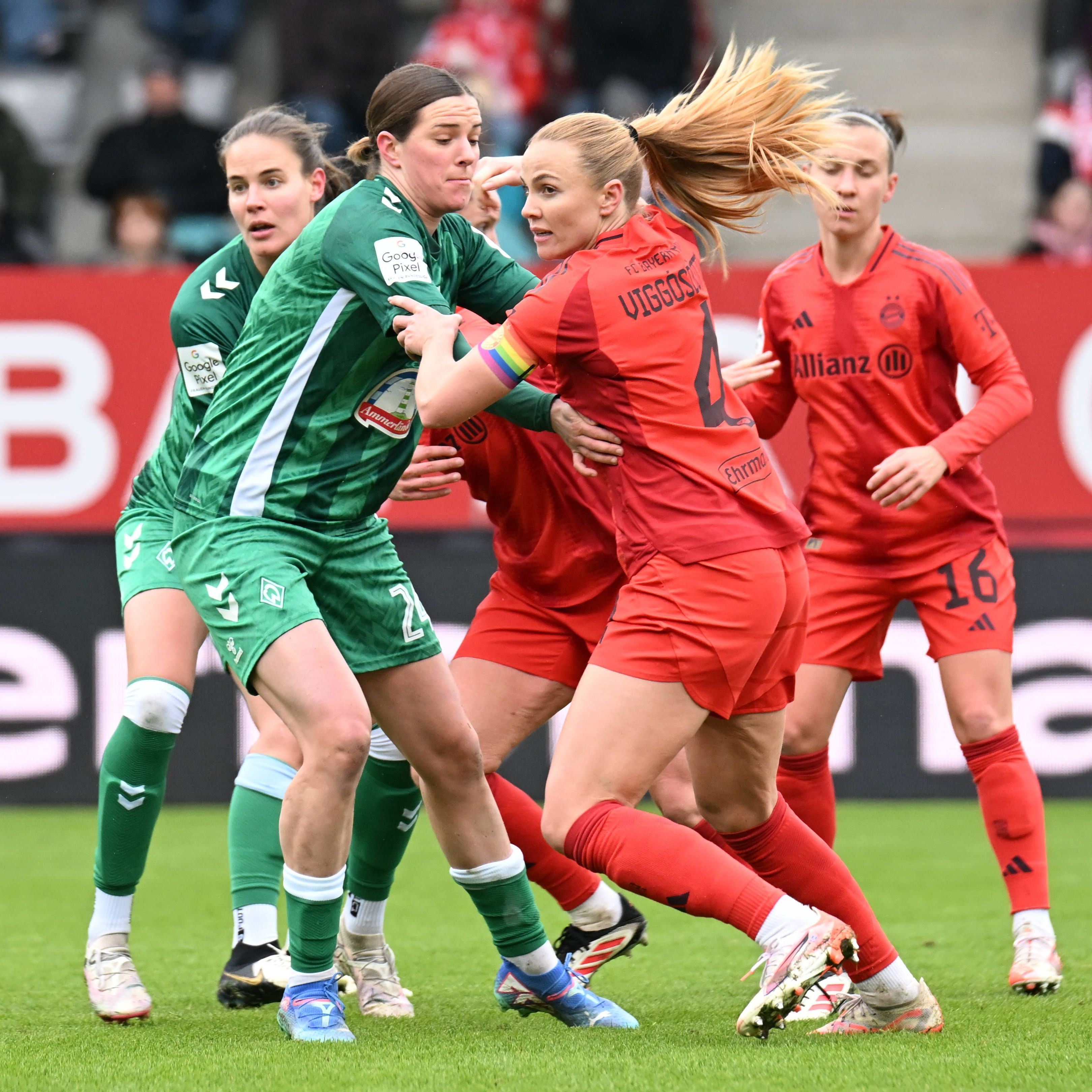 Finale des DFB-Pokal der Frauen live: Übertragung von FC Bayern München - Werder Bremen im kostenlosen Livestream und Free-TV