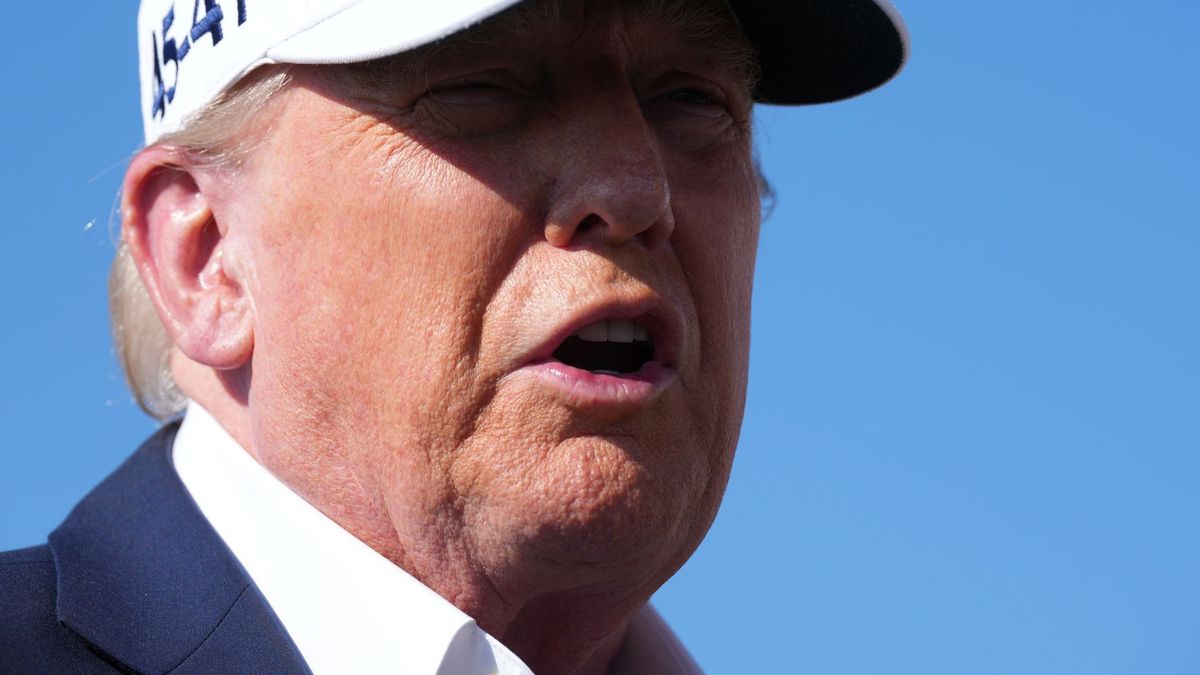 US-Präsident Trump unterwegs