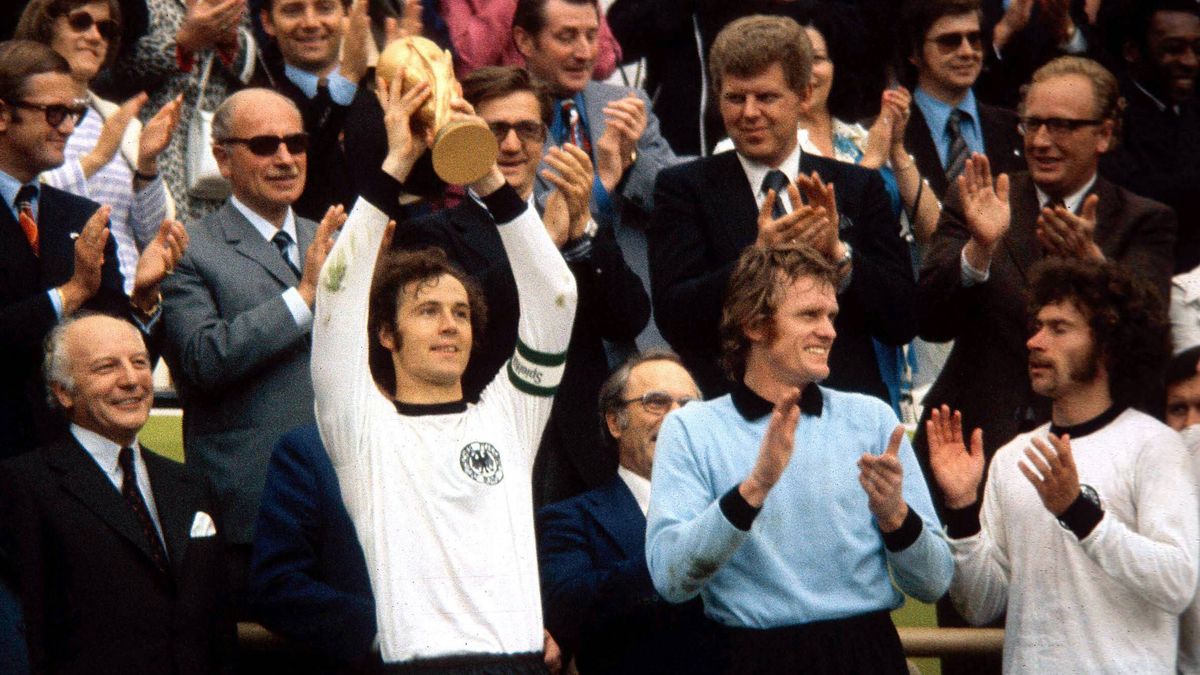 Beckenbauer 1974 Weltmeister