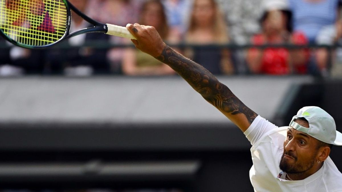 Kyrgios steht kampflos im Finale von Wimbledon
