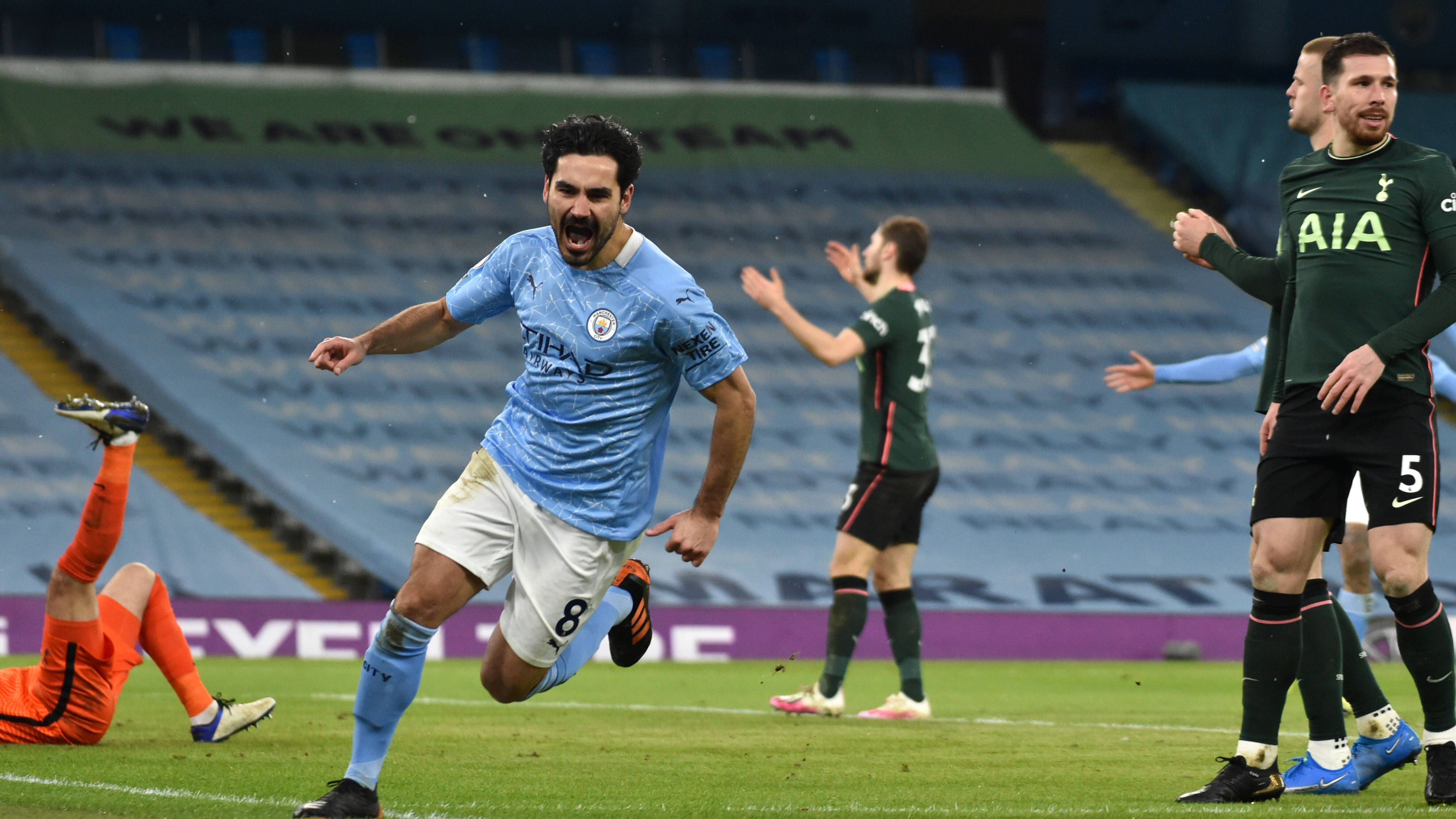 
                <strong>Das Gesicht des Erfolgs: Ilkay Gündogan</strong><br>
                Ausgerechnet ein Deutscher hat sich in den vergangenen Wochen als Gesicht des Siegeszuges herausgebildet. Ilkay Gündogan zieht im zentralen Mittelfeld nicht nur im Spielaufbau die Fäden, sondern stellt vor allem seine Torgefahr unter Beweis. In seinen letzten 15 Einsätzen erzielte Gündogan elf Tore. 
              