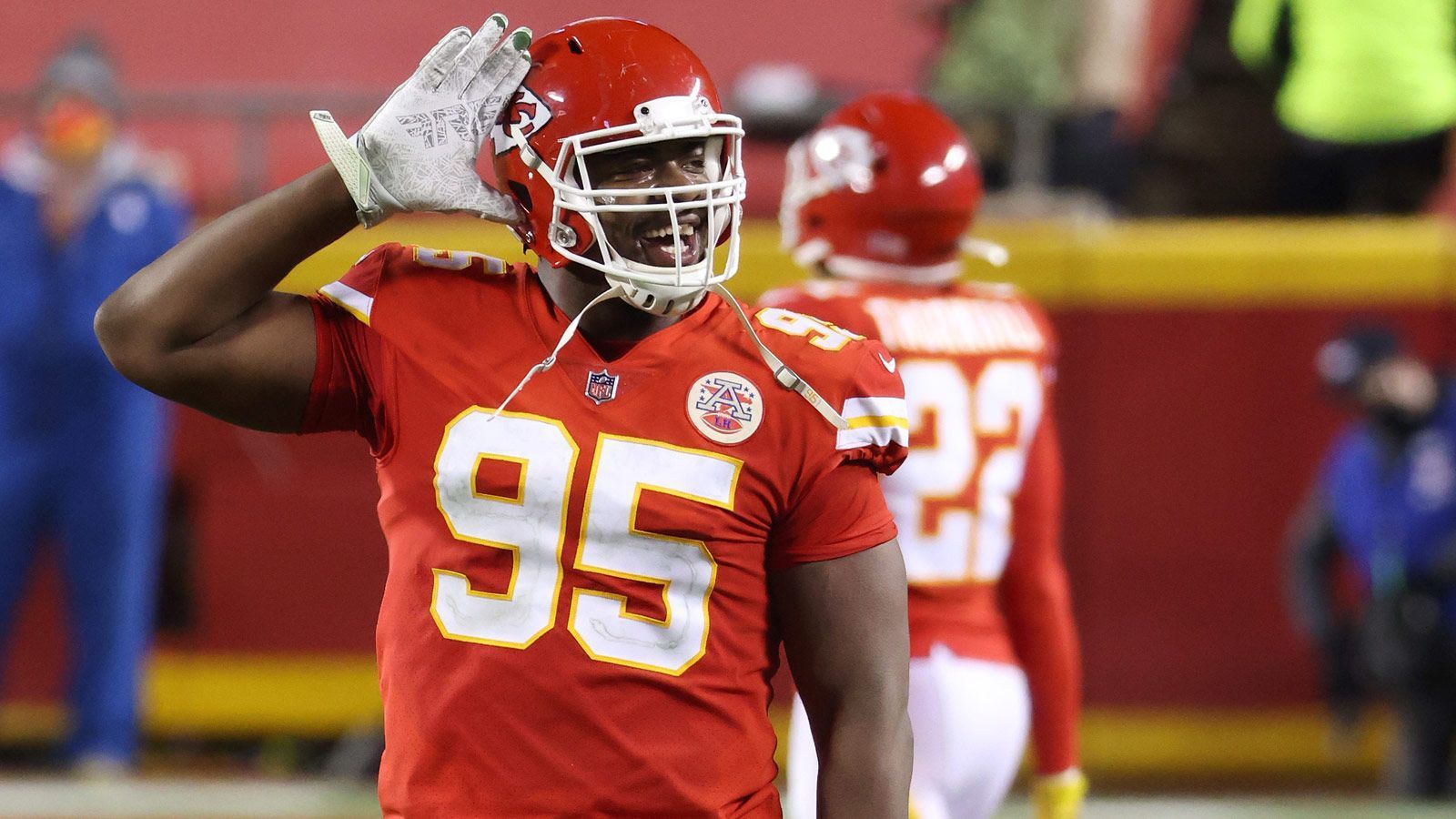 <strong>Platz 1: Chris Jones</strong><br>Team: Kansas City Chiefs<br>Solo Tackles letzte Regular Saison: 20