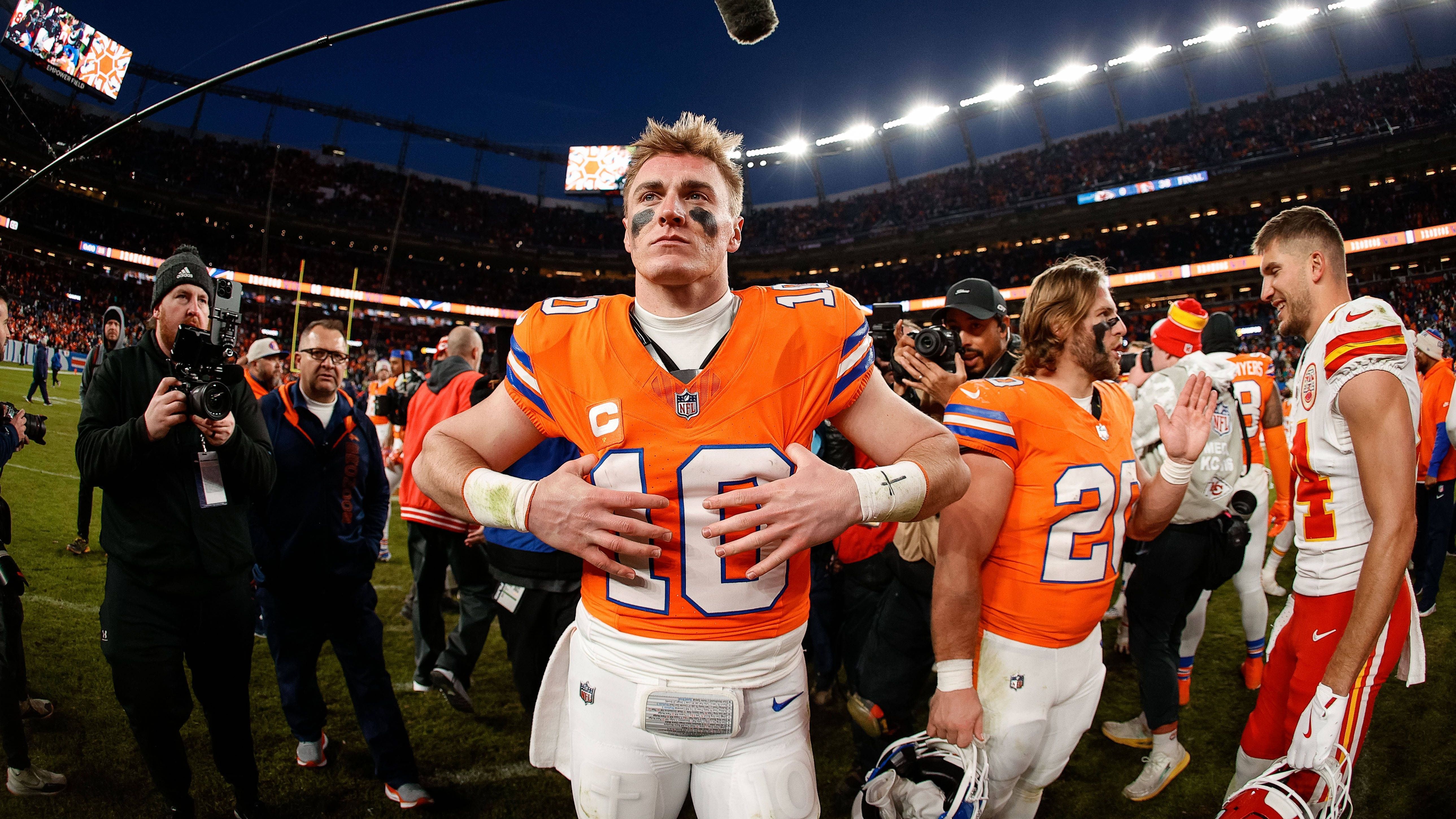 <strong>Denver Broncos: 2024, 12. Pick</strong><br>- Spieler: Bo Nix