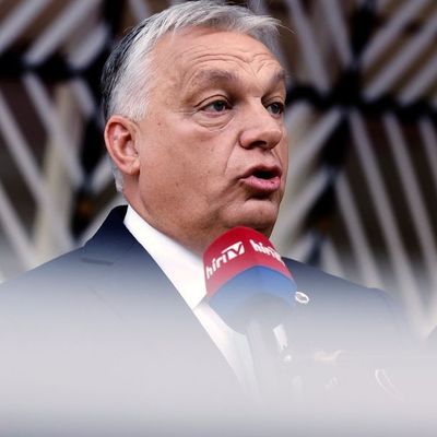 Ungarns Regierungschef Viktor Orban stellt sich mit seiner Kriegsanalyse gegen die EU.