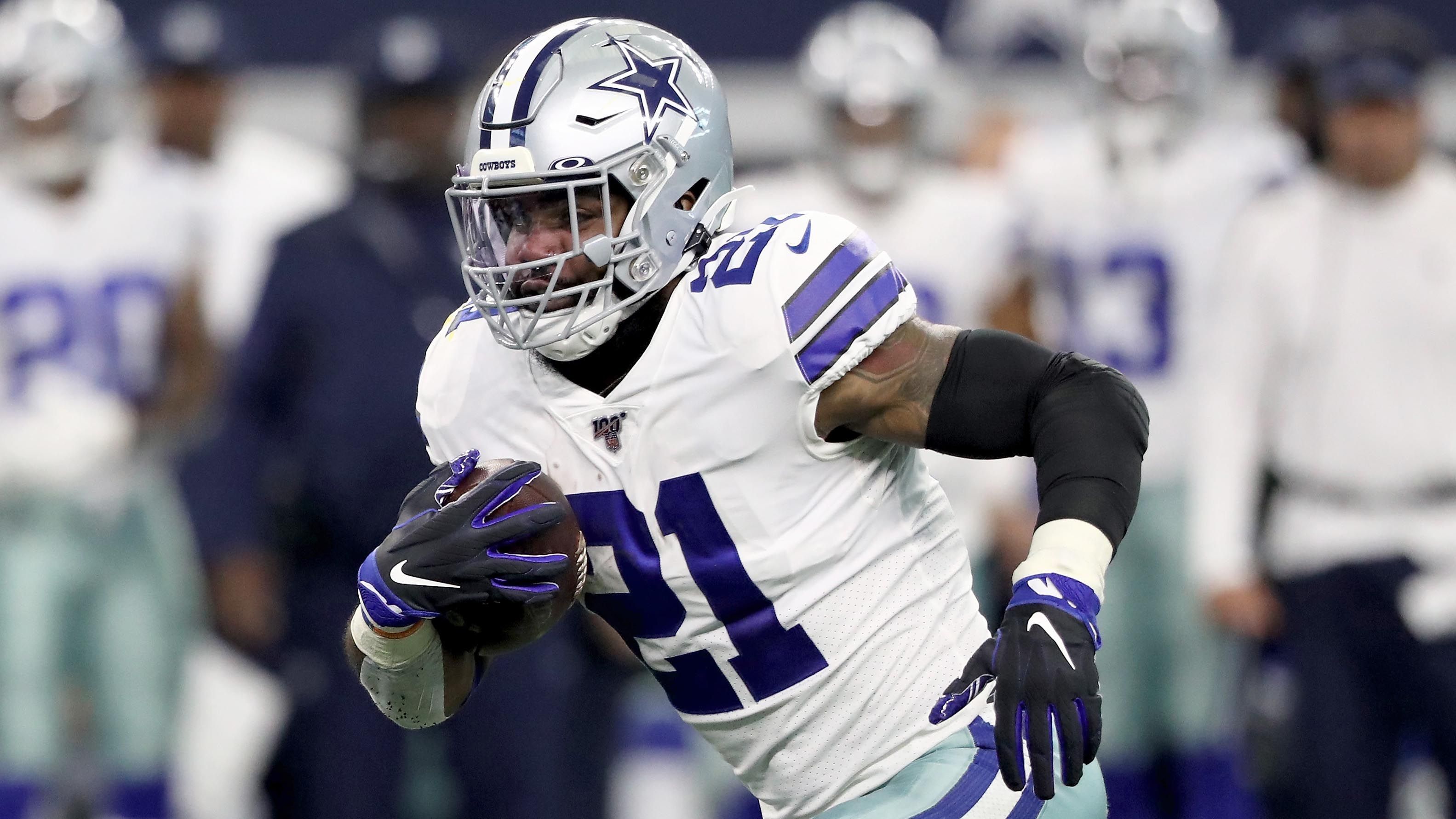 <strong>Ezekiel Elliott (Dallas Cowboys) </strong><br>
                Ezekiel Elliott unterzeichnete im September 2019 einen Sechsjahresvertrag über 90 Millionen Dollar bei den Dallas Cowboys, über die Zeit sollten seine Zahlen aber immer mehr zurückgehen. Einige Spielzeiten später stahl ihm dann Tony Pollard immer mehr die Show. Der Erstrundenpick von 2016 spielte einfach nicht mehr wie der Elite-Running-Back, der er in den ersten NFL-Jahren war. Im März 2023 folgte dann die zu erwartende Entlassung. 2024 kam es jedoch zum Comeback, Elliott unterschrieb für ein Jahr und zwei Millionen Dollar.