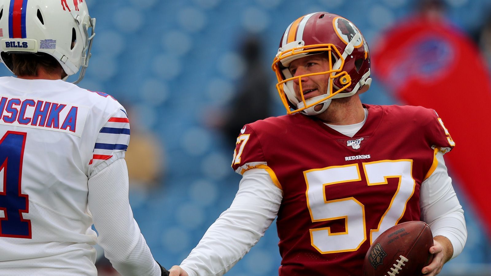 
                <strong>Washington Redskins: Nick Sundberg</strong><br>
                Position: Long SnapperIm Team seit: 11 Saisons
              