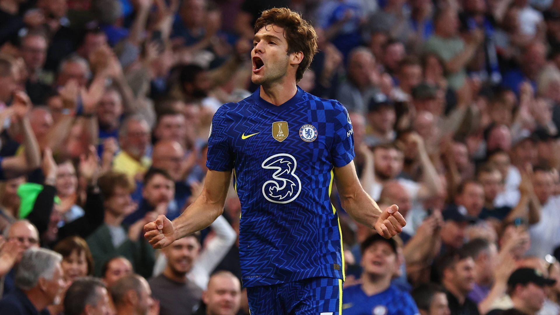 
                <strong>Marcos Alonso (FC Chelsea)</strong><br>
                ... Marcos Alonso nicht bekommen. Für die beiden Spanier, deren Verträge im kommenden Jahr auslaufen, wollte Barcelona nach "Sport"-Informationen jeweils nicht mehr als zehn Millionen Euro zahlen. Doch zumindest für Azpilicuata wollen die Blues dann doch etwas mehr haben, wie die "Daily Mail" berichtet. 
              