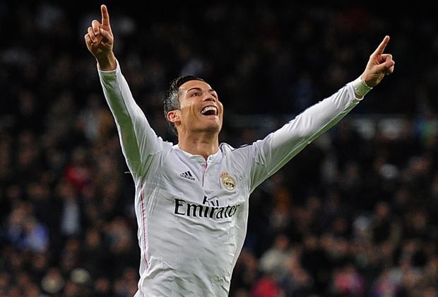 
                <strong>Platz 2: Cristiano Ronaldo (Real Madrid)</strong><br>
                Natürlich darf ER nicht in der Rangliste der Ballermänner fehlen. Cristiano Ronaldo hat im Jahr 2014 61 Tore in 60 Spielen erzielt - und kommt damit auf eine Traumquote von 1,01 Treffer pro Spiel. Doch es gibt noch einen treffsichereren Torschützen auf diesem Planeten...
              