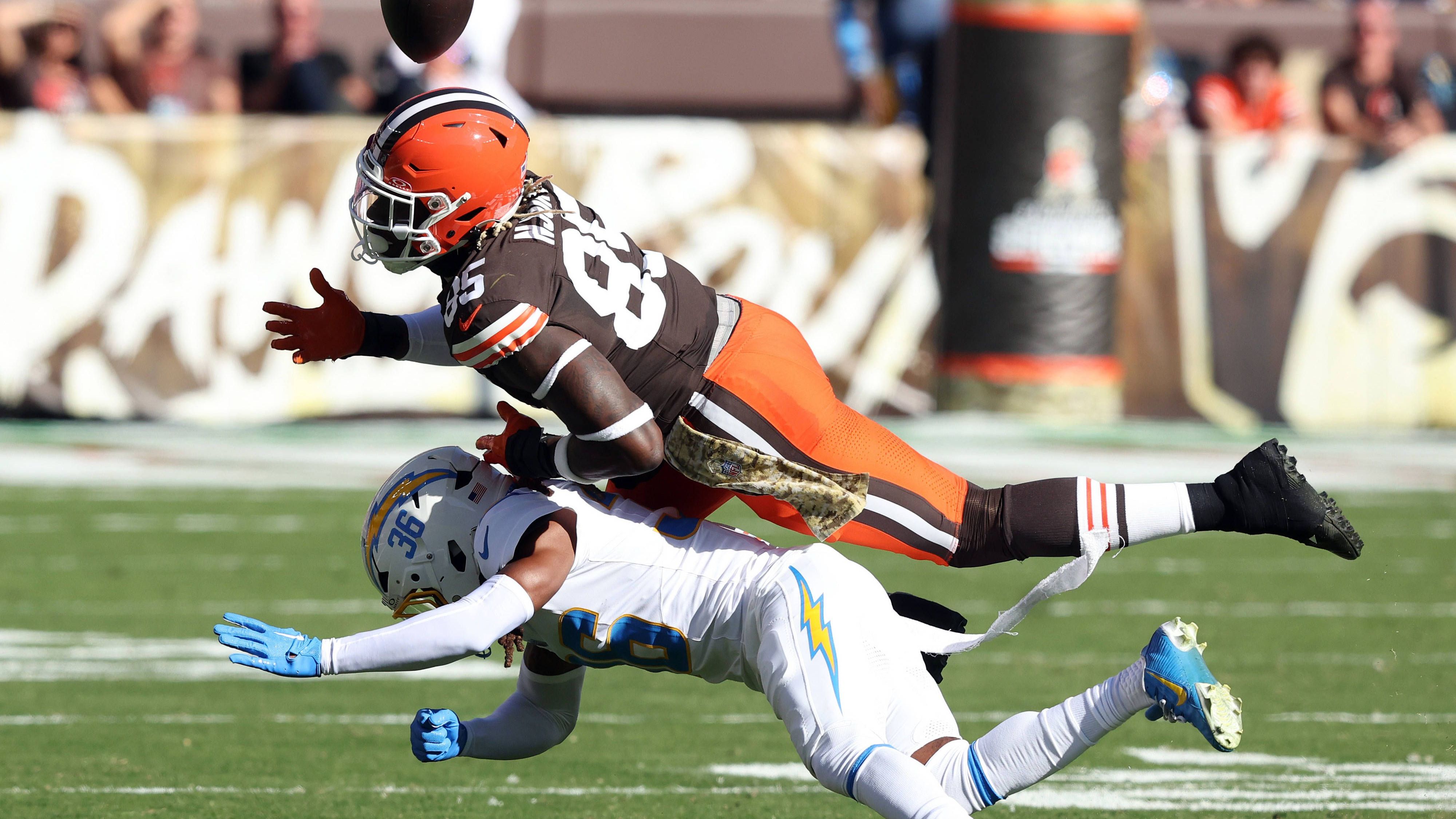 <strong>Platz 22 (geteilt): Cleveland Browns</strong><br>Prozentsatz: 4,8 % der Picks ohne NFL-Spiel