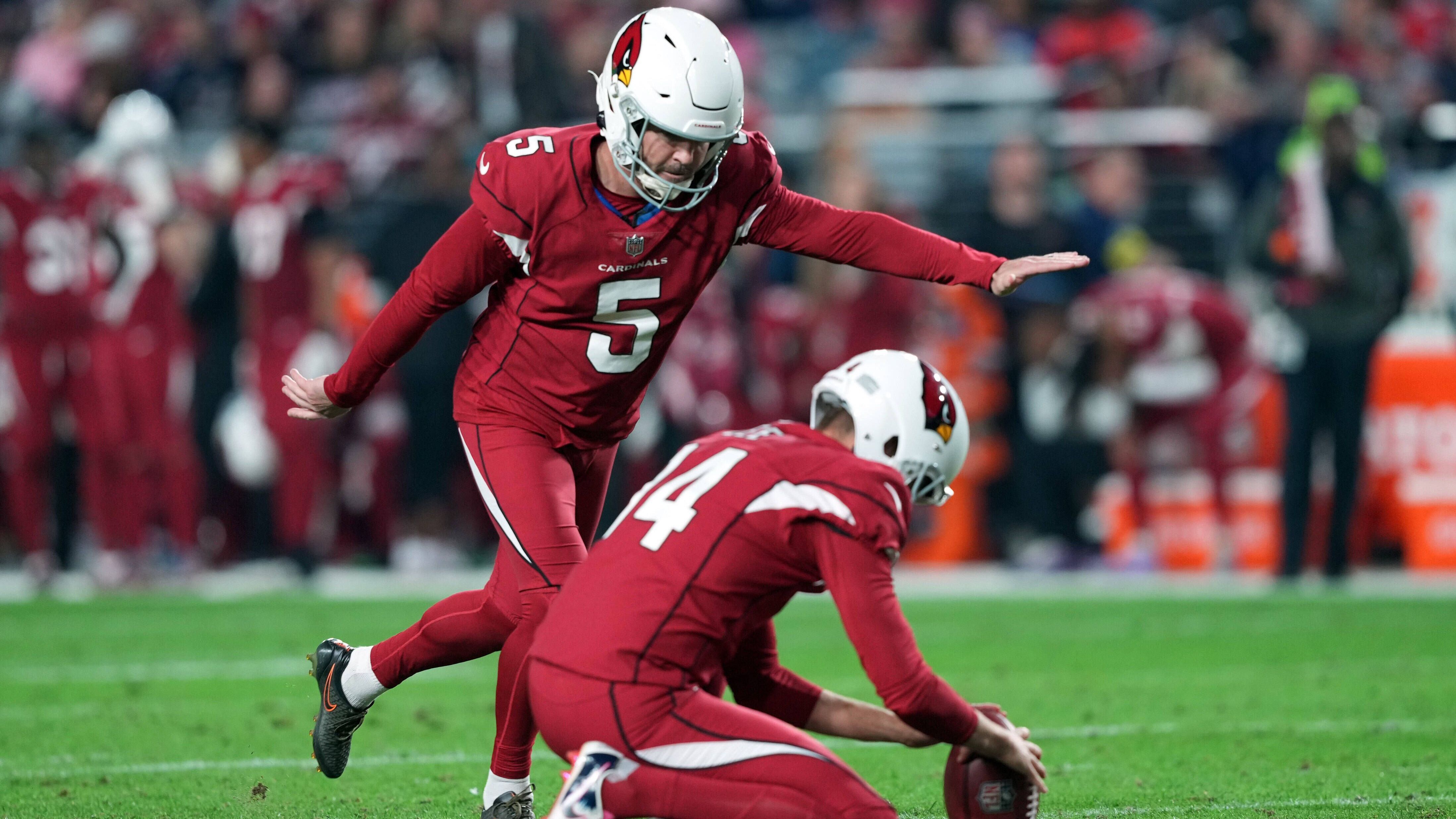 <strong>Arizona Cardinals</strong><br>- Matt Prater