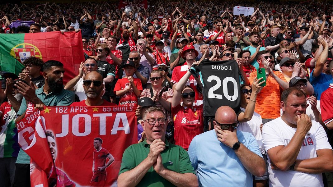 Abschied von Liverpool-Star Diogo Jota.