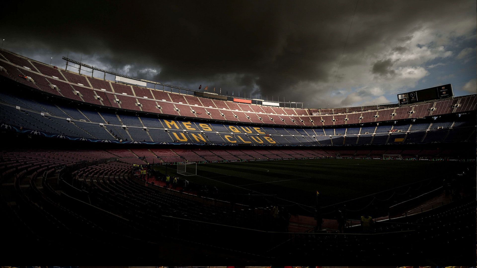 
                <strong>Platz 2 (geteilt): Camp Nou </strong><br>
                Gesamtbewertung: 4,53 -Stadt: Barcelona (Spanien) - Verein: FC Barcelona
              