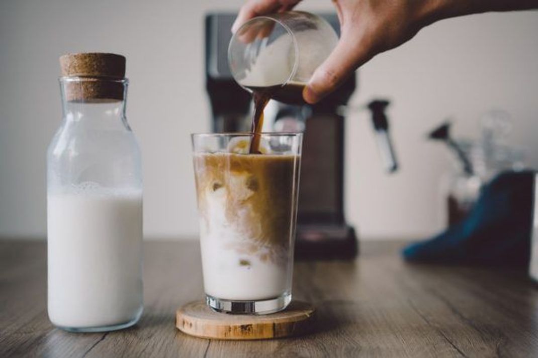 Quark und Vollmilch sind eine Alternative für Protein-Pulver.