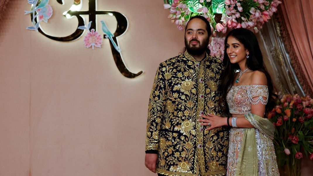 Anant Ambani (29) und seine langjährige Freundin Radhika Merchant (29) feiern in Indien ihre Mega-Hochzeit.