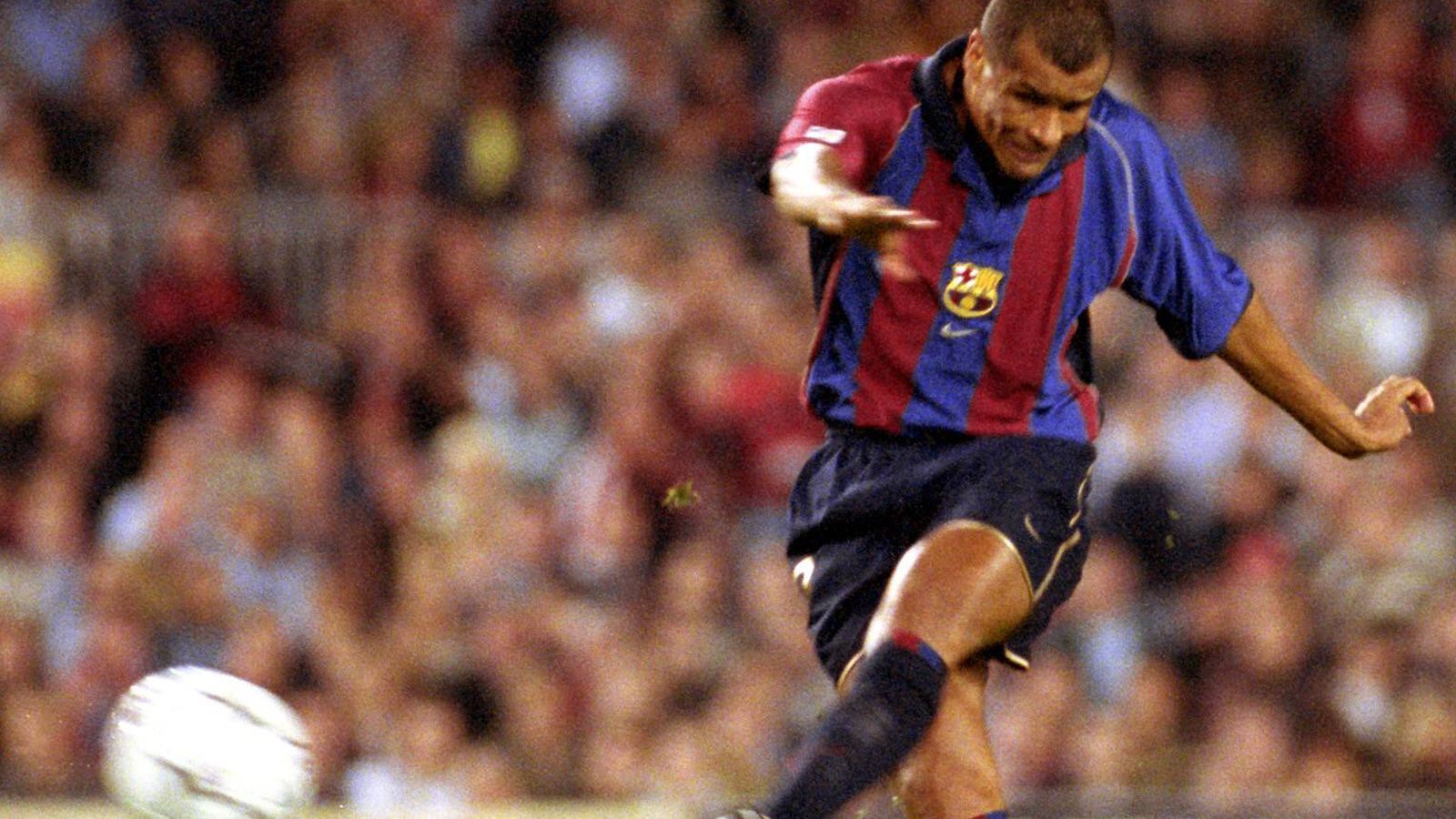 
                <strong>Rivaldo</strong><br>
                Rivaldo gewann unter anderem den WM-Titel, die Copa America, die Champions League - und wurde 1999 zum Weltfußballer gekürt.
              