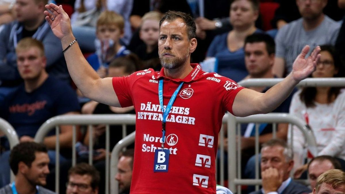 Trainer Maik Machulla unterlag mit Flensburg