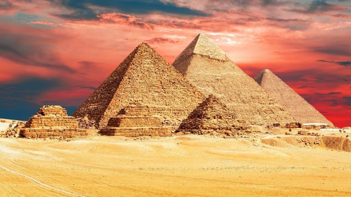 Die Pyramiden Von Gizeh