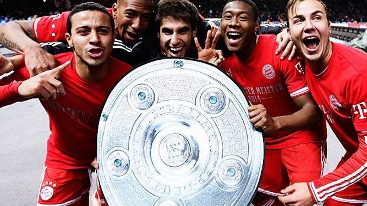 FC Bayern München Schale Spieler