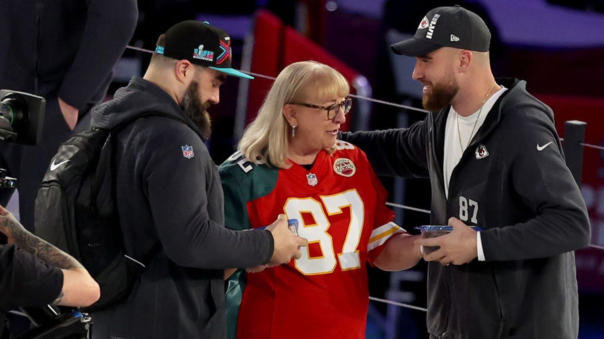 Die Kelce Familie Super Bowl