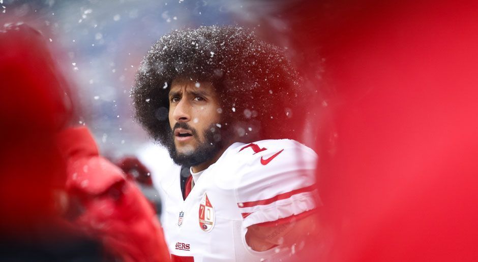 
                <strong>Colin Kaepernick</strong><br>
                Ikone: Colin Kaepernick (Ex-Quarterback der San Francisco 49ers/ NFL)
              