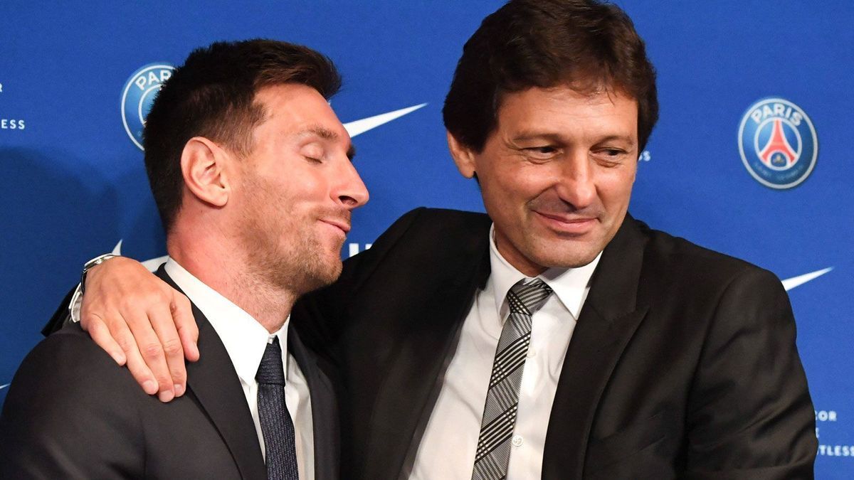 Messi und Leonardo