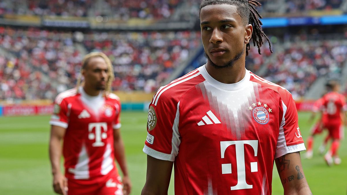 15th June 2025: TQL Stadium, Cincinnati, Ohio, United States. Michael Olise of FC Bayern Munich, during the match between FC Bayern Munich and Auckland City, for the 1st round of group C for the FI...
