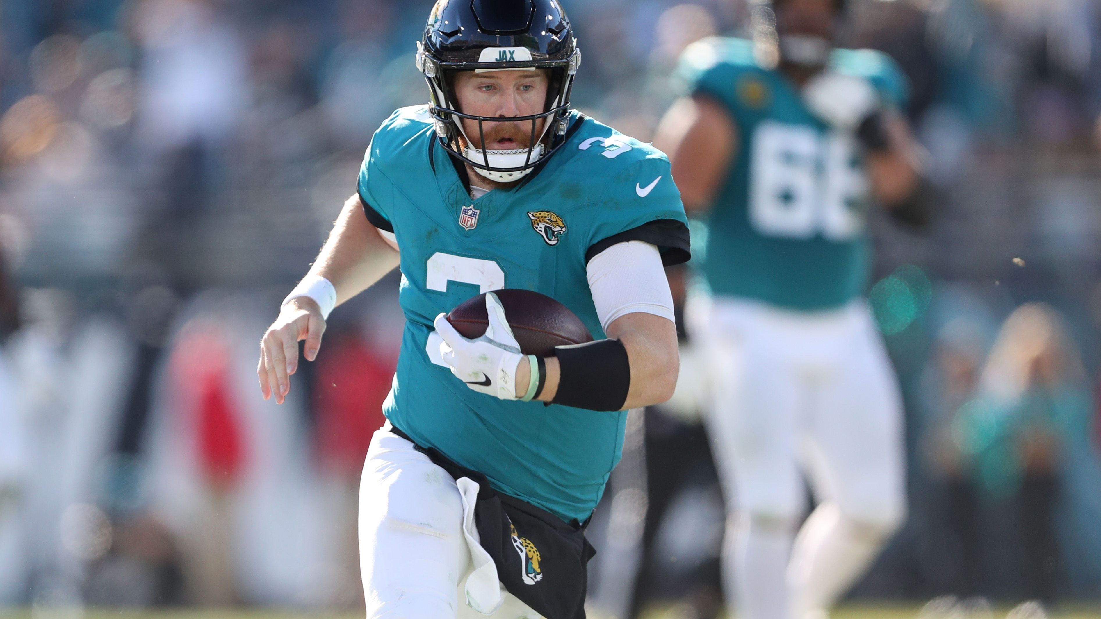 <strong>Jacksonville Jaguars (9-7)</strong> <br>Die Chancen, die Playoffs zu erreichen, liegen bei <strong>62 Prozent</strong>.