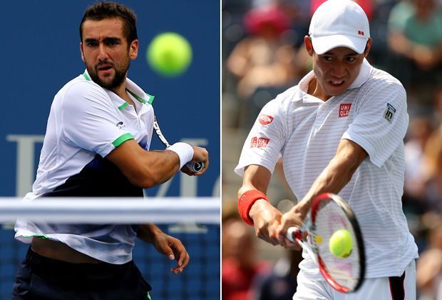 
                <strong>Finale: Cilic - Nishikori</strong><br>
                Für Cilic und für Nishikori bedeutet der Finaleinzug jeweils die erste Teilnahme an einem Grand-Slam-Endspiel. Hier noch ein paar Fakten zum Duell - Bilanz: 5:2 für Nishikori, davon 4:2 auf Hartplatz.
              