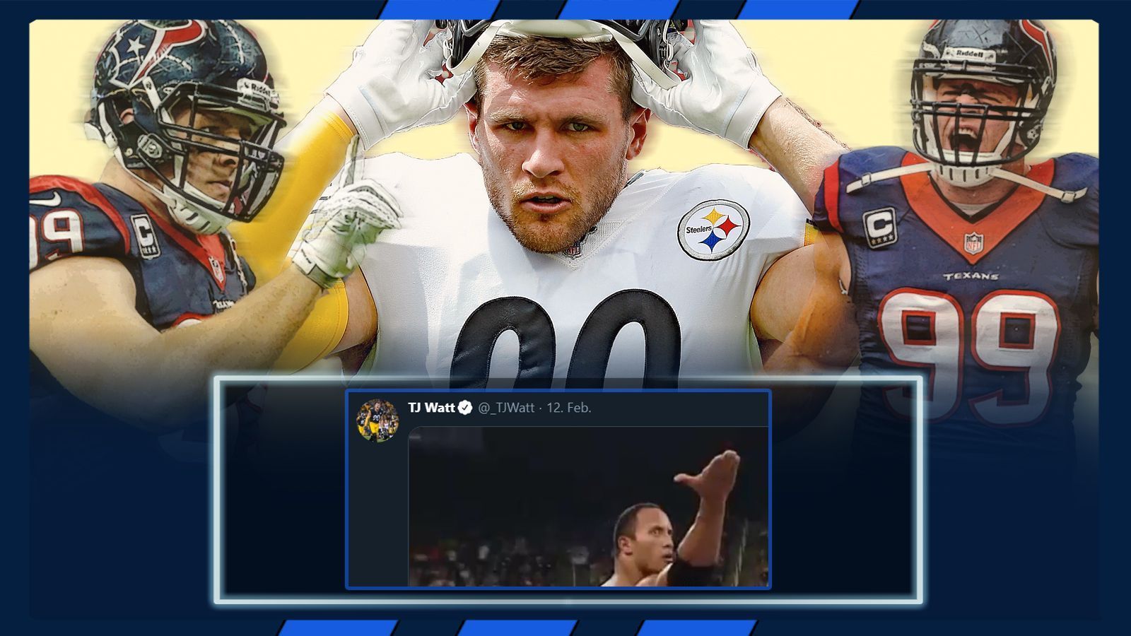 
                <strong>T.J. Watt (Pittsburgh Steelers)</strong><br>
                
              