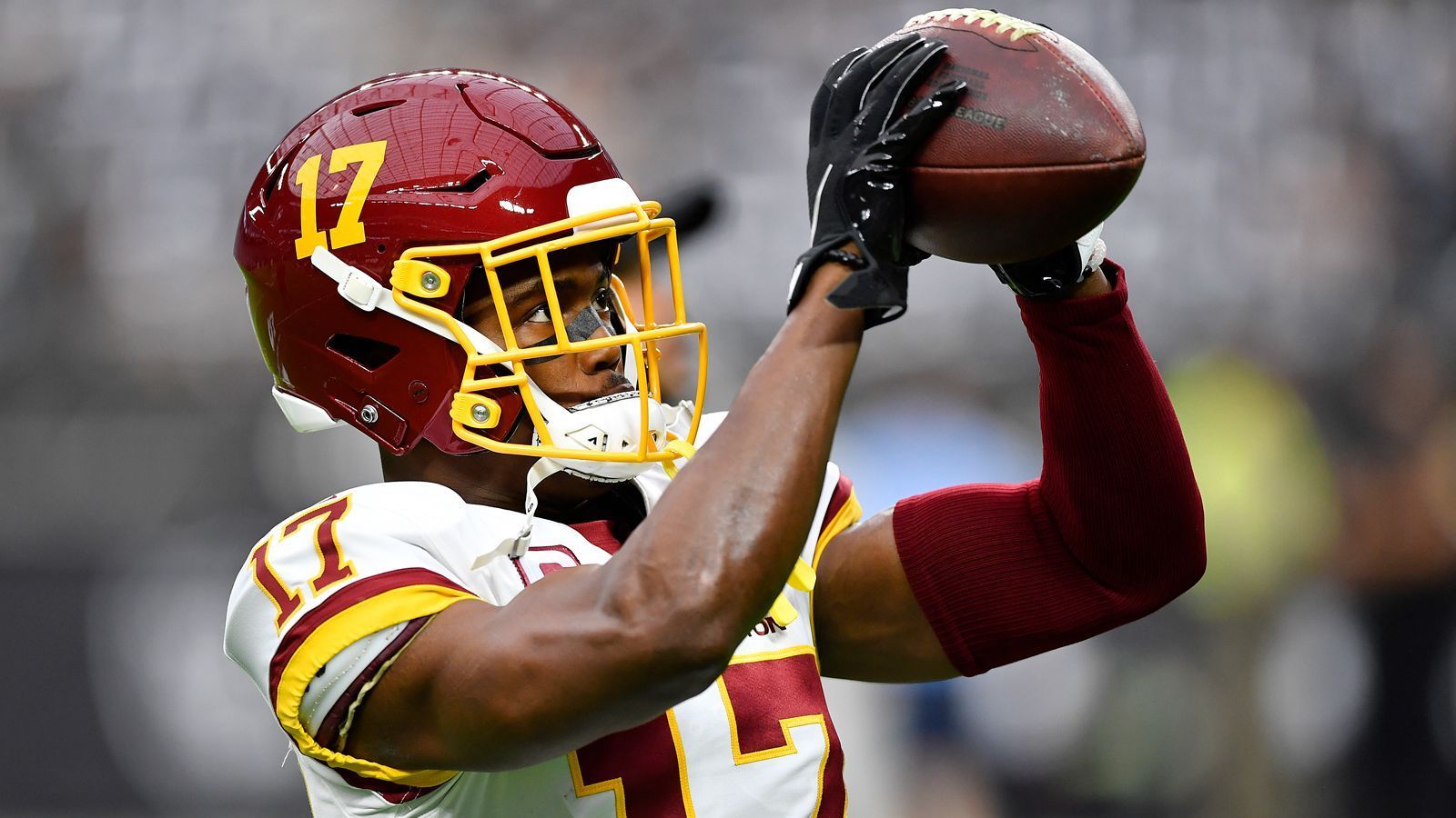 <strong>Platz 14: Washington Commandors - 33.5 Millionen US-Dollar</strong><br>Terry McLaurin (24,1 Millionen US-Dollar)<br>Jahan Dotson (4,1 Millionen US-Dollar)<br>Dyami Brown (1,6 Millionen US-Dollar)<br>Dax Milne (1,1 Millionen US-Dollar)<br>Davison Davis (985.000 US-Dollar)<br>Kazmeir Allen (795.000 US-Dollar)<br>Bryce Tremayne (795.000 US-Dollar)