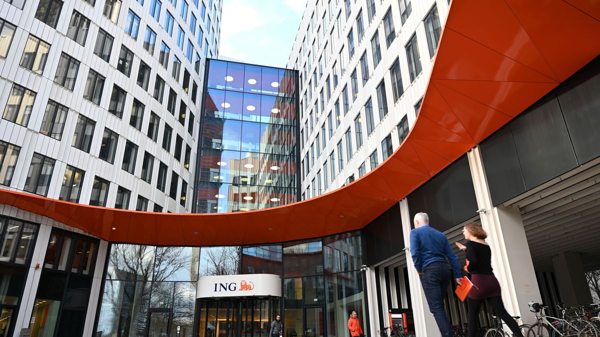 Die Zentrale von ING Deutschland in Frankfurt am Main