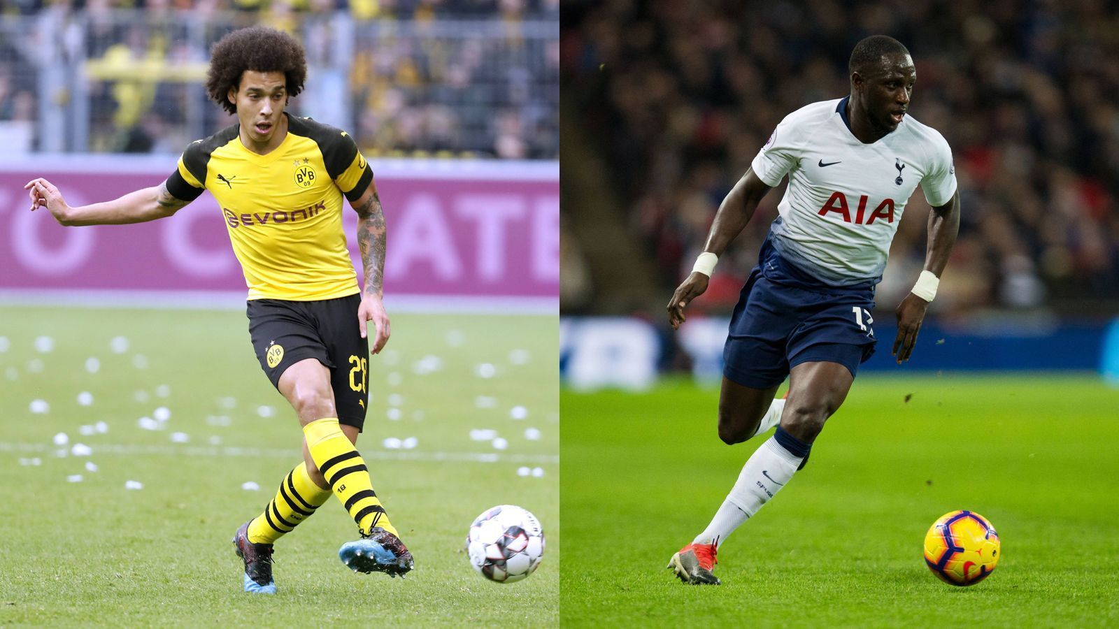 
                <strong>Defensives Mittelfeld: Axel Witsel vs. Moussa Sissoko</strong><br>
                Witsel ist seit seiner Verpflichtung ein absoluter Eckpfeiler beim BVB, er dirigiert das Spiel, ist ball- sowie passsicher und leitet mit viel Übersicht die Angriffe ein. Hier ist er klar im Vorteil gegenüber dem französischen Nationalspieler Sissoko, der längst nicht so auffällig agiert wie der BVB-Star und zudem weniger effektiv ist. Punkt für Dortmund – nur noch 4:2 für die Engländer.  
              